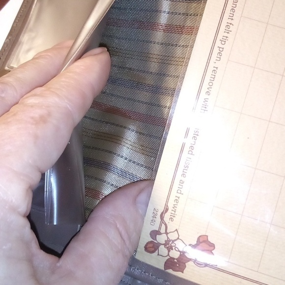 John Weitz LT Brown Checkbook Wallet - Picture 13 of 16